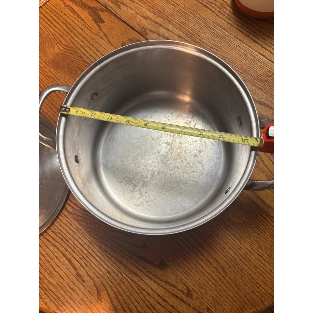 Williams Sonoma Stainless Steel Stock Pot Dutch‎ Oven Rapid Boil With Lid